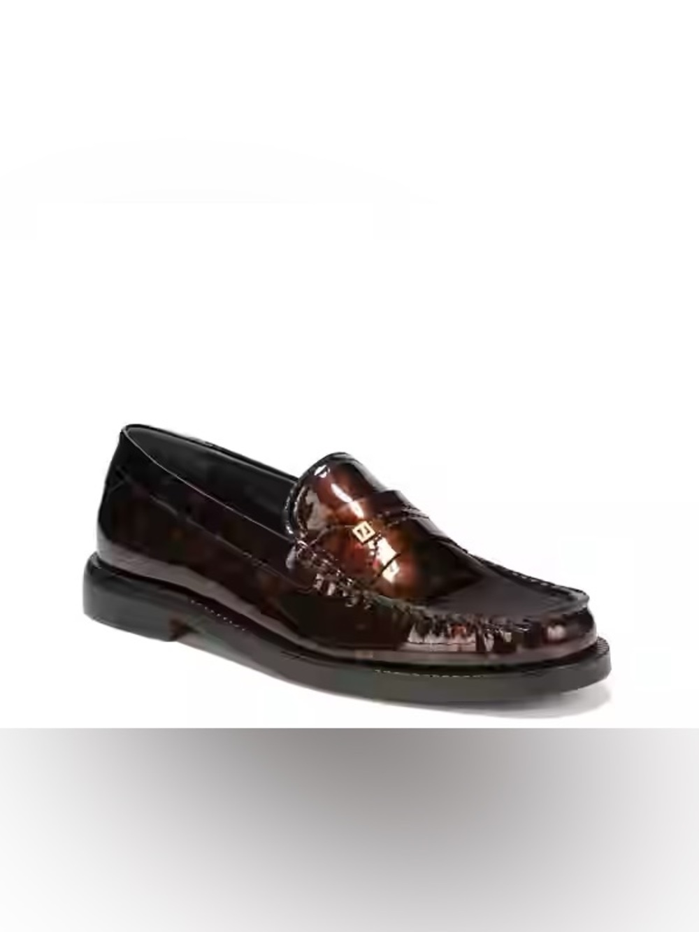 NEW Franco Sarto $130 Yulisa Loafer Color: Tortoise Patent Leather SZ-10M - Picture 4 of 12